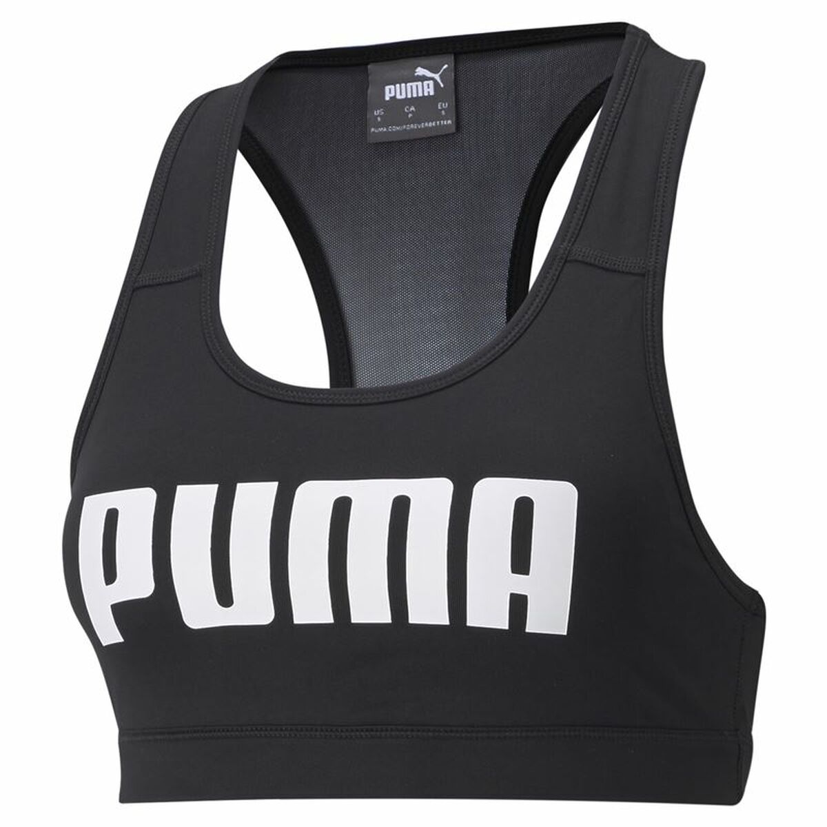 Sports Bra Puma Mid Impact 4Keeps Black/XS