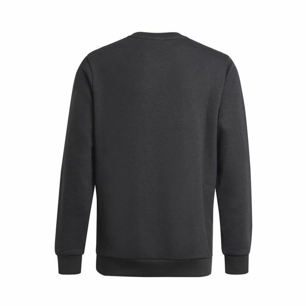 Children’s Sweatshirt without Hood Adidas Essentials Black/5-6 Years - Image 6