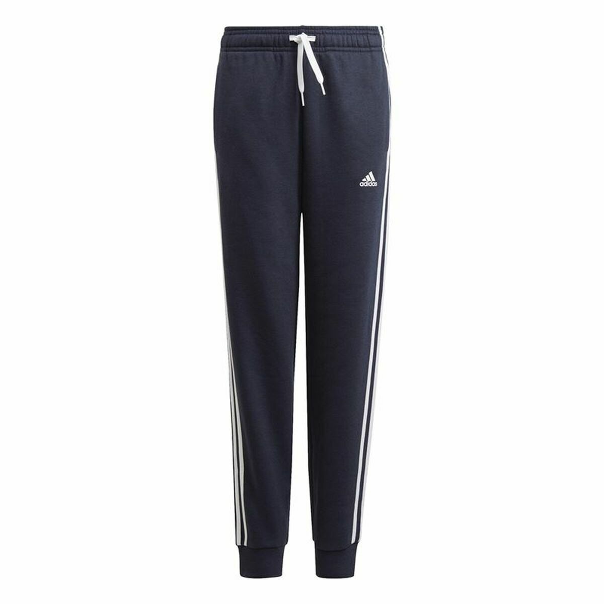 Children's Tracksuit Bottoms Adidas Essentials 3 Bandas Legend Ink Dark blue/6-7 Years