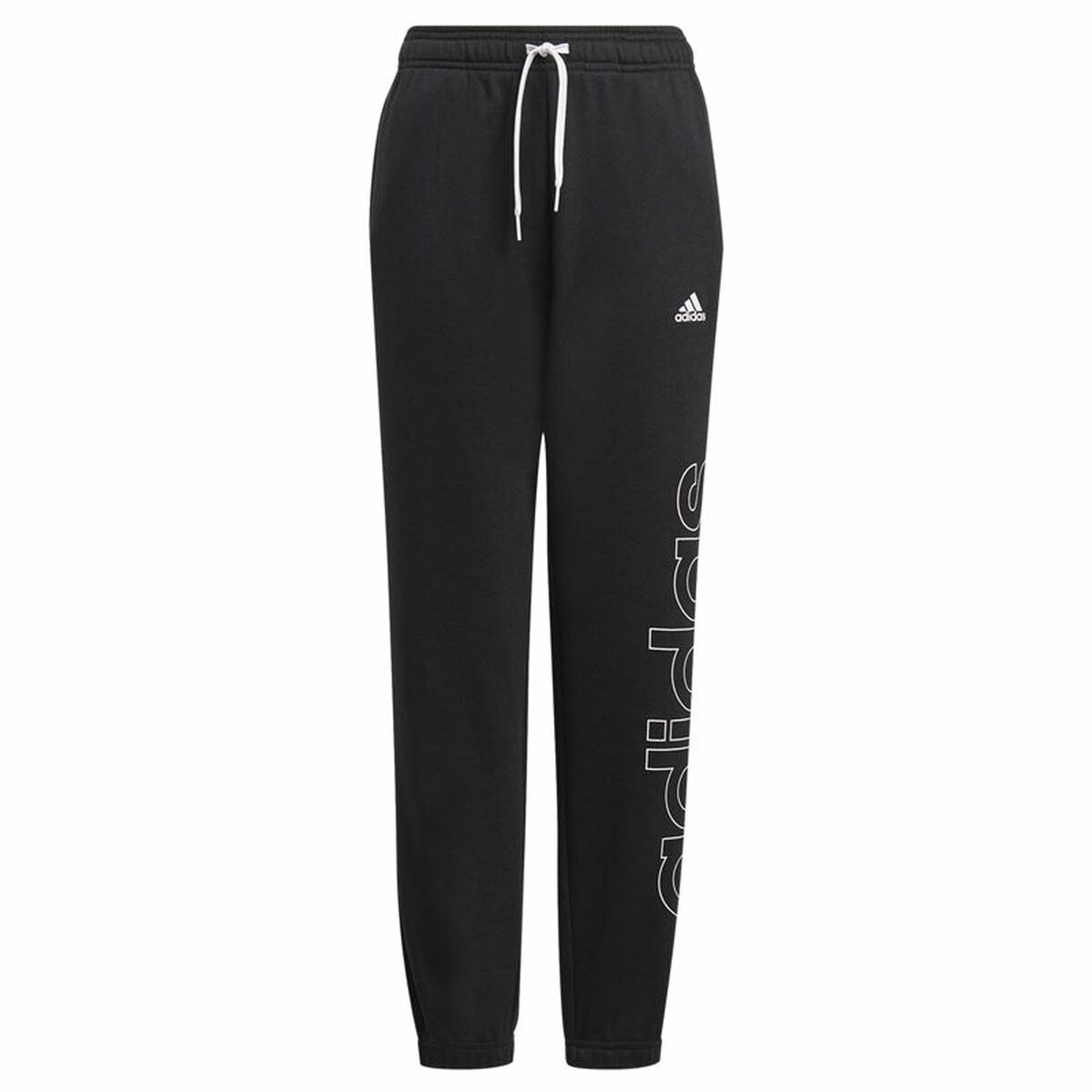 Children's Tracksuit Bottoms Adidas Essentials French Terry Black/7-8 Years