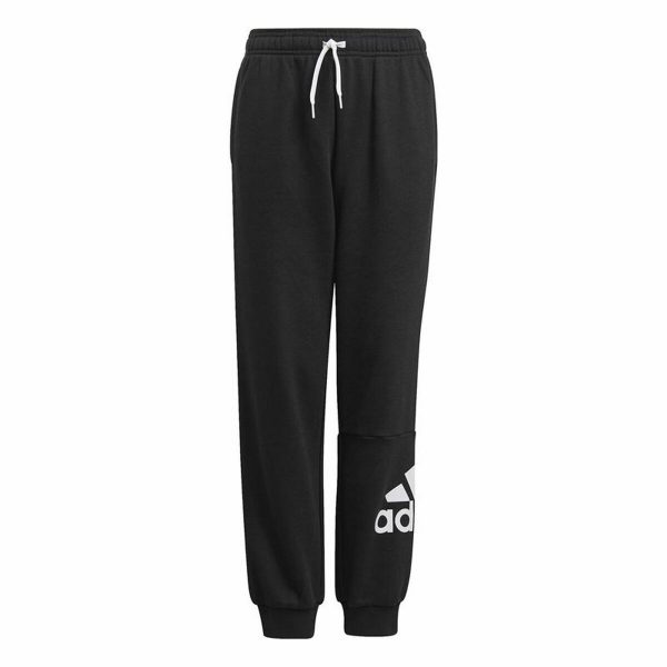 Children's Tracksuit Bottoms Adidas Essentials French Terry Black/5-6 Years - Image 4