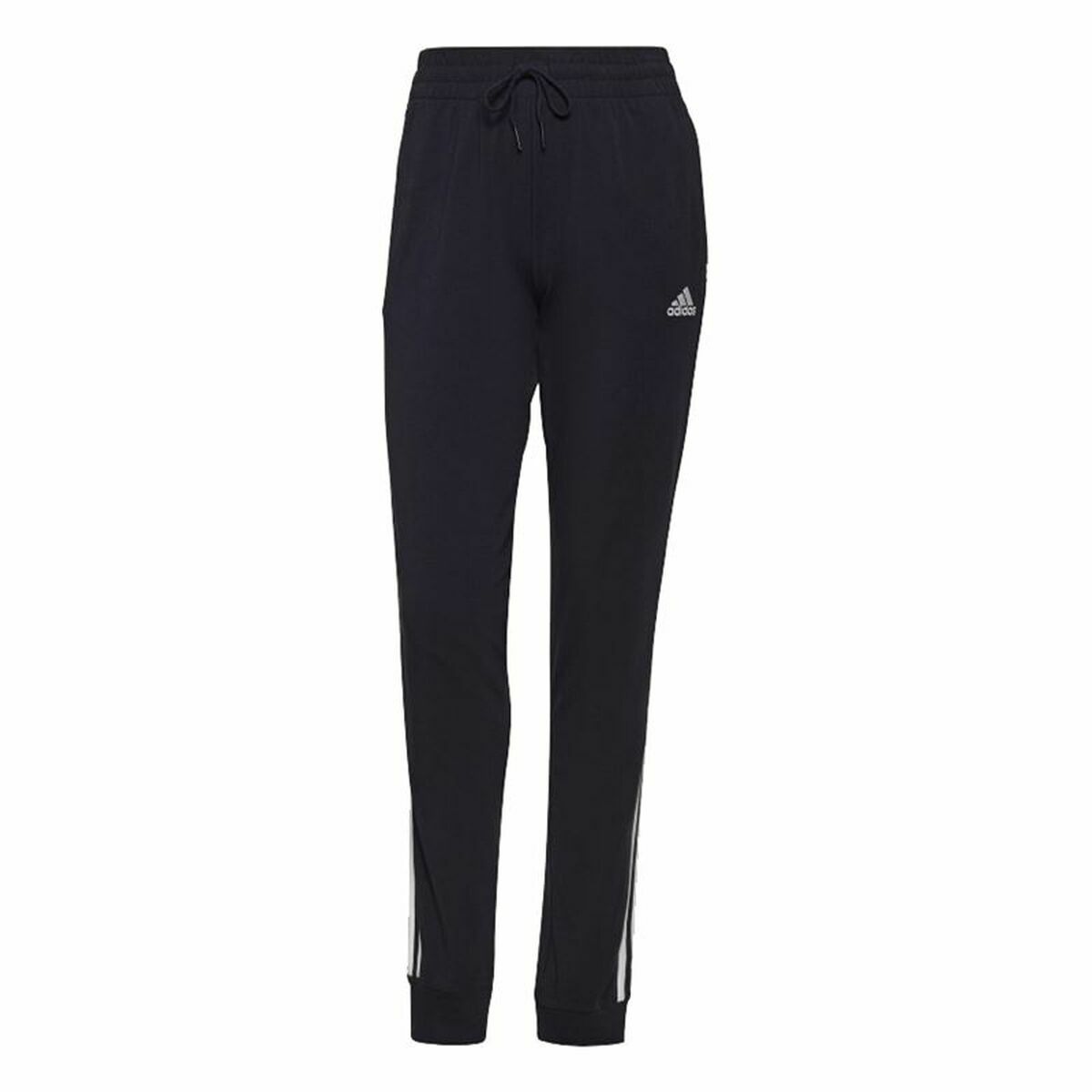 Adult's Tracksuit Bottoms Adidas  Essentials 3 Stripes Lady Blue/L