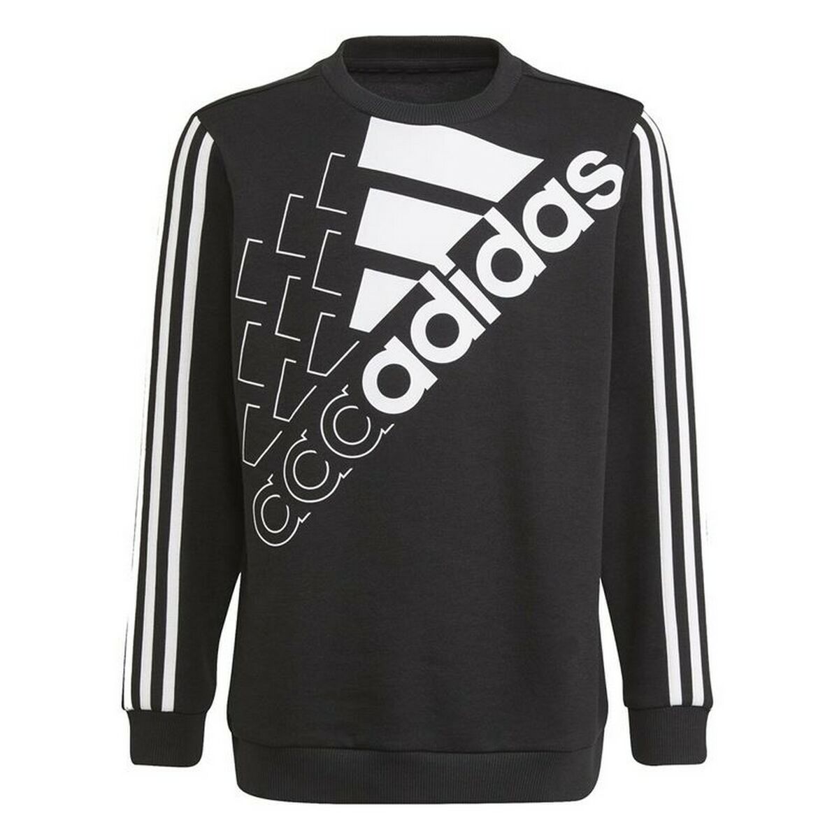 Children’s Sweatshirt Adidas Essentials Logo K Black/5-6 Years