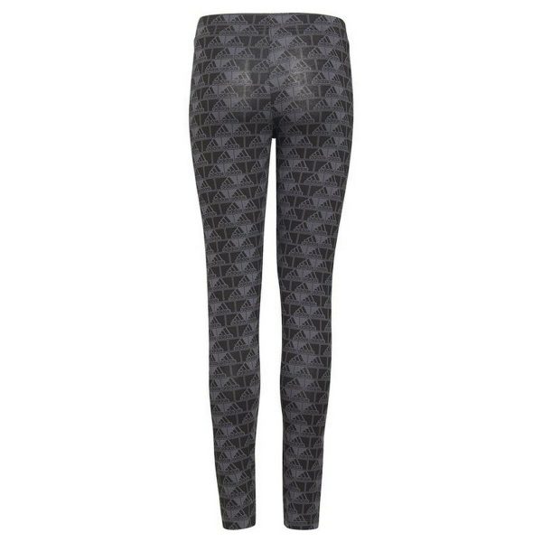 Sport leggings for Women Adidas Essentials Logo Grey/5-6 Years - Image 3