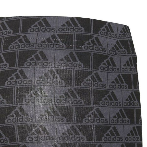 Sport leggings for Women Adidas Essentials Logo Grey/5-6 Years - Image 4
