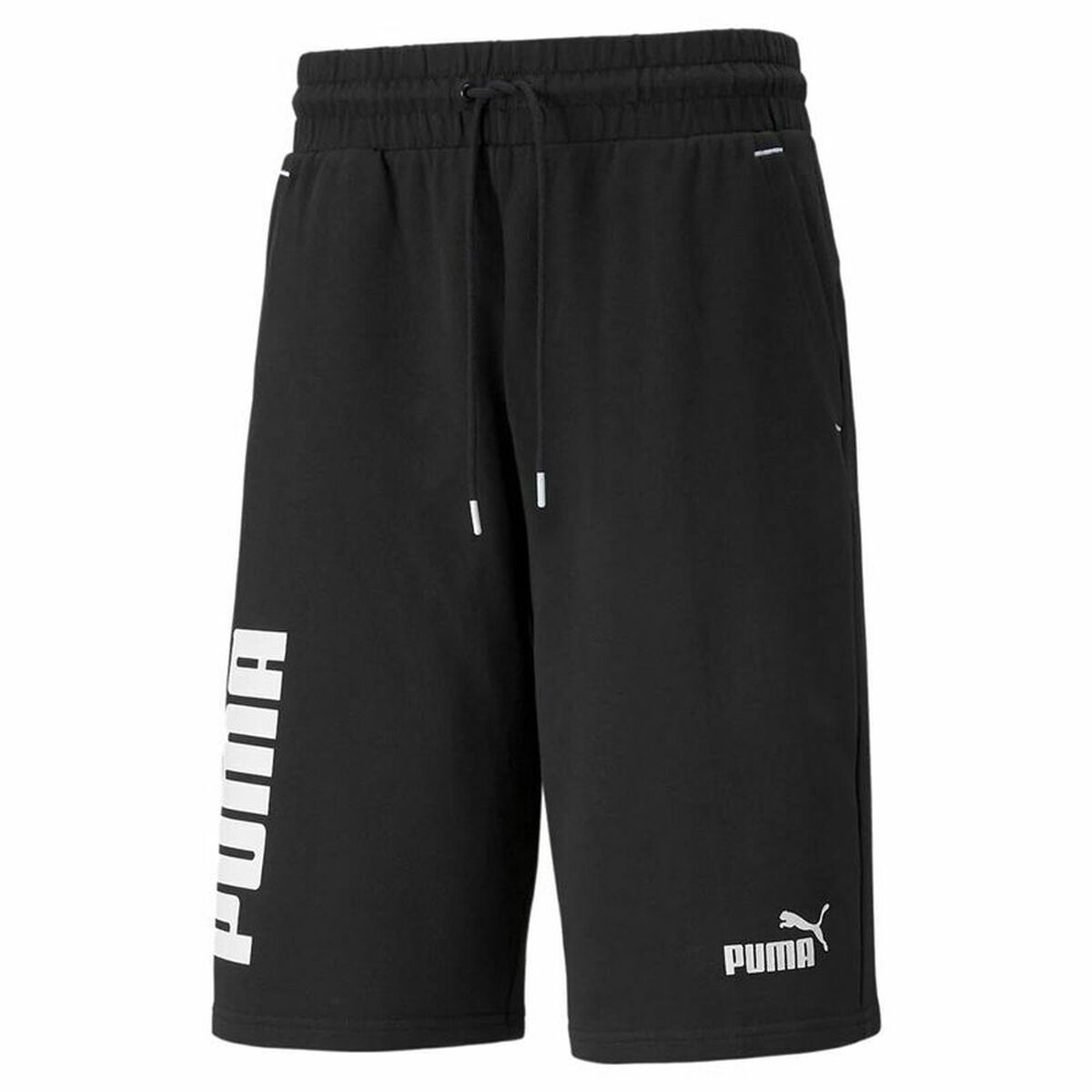 Adult Trousers Puma Power Colorblock 11" Black Men/S