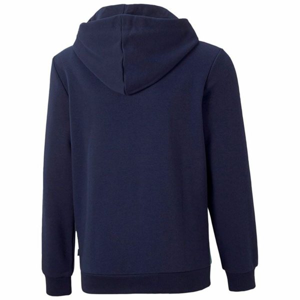 Children’s Hoodie Puma Essential Colorblock Dark blue/5-6 Years - Image 3