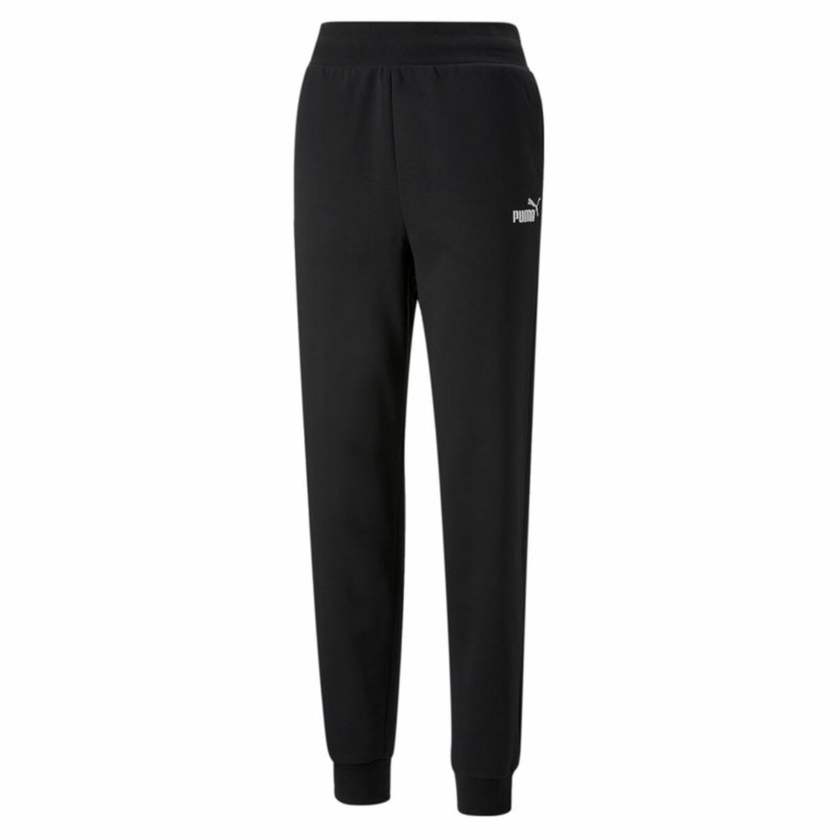 Adult's Tracksuit Bottoms Puma ESS+ Embroidery High-Waist Lady Black/L