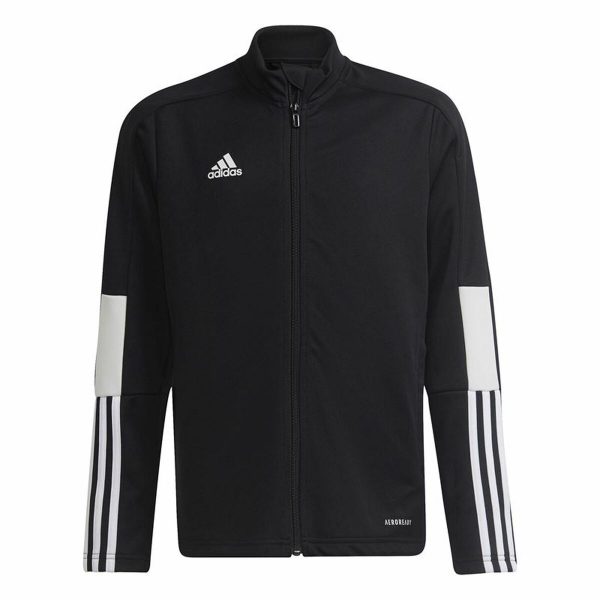 Children's Sports Jacket Adidas Tiro Essentials Black/5-6 Years - Image 2