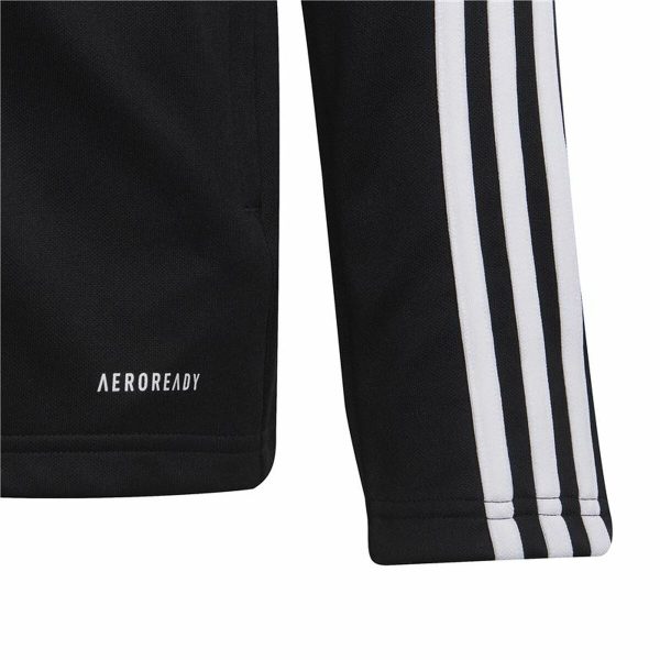 Children's Sports Jacket Adidas Tiro Essentials Black/5-6 Years - Image 3