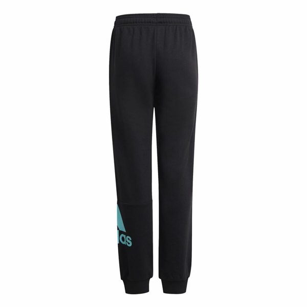 Children's Tracksuit Bottoms Adidas Essentials French Terry Black/5-6 Years - Image 4
