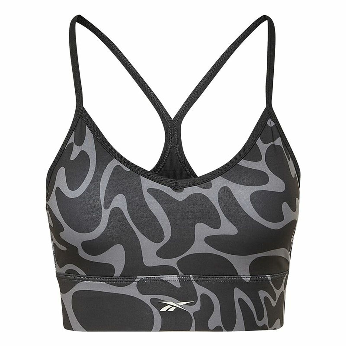Sports Bra Reebok Workout Ready Black Grey/XS