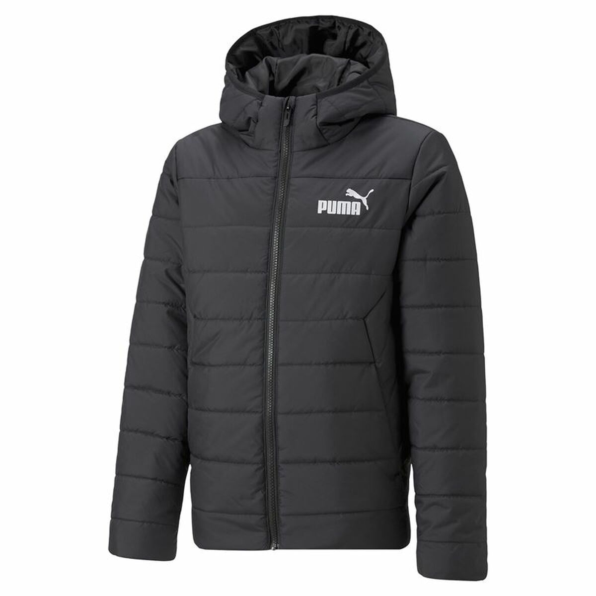 Children's Sports Jacket Puma Essodeddded Black/7-8 Years