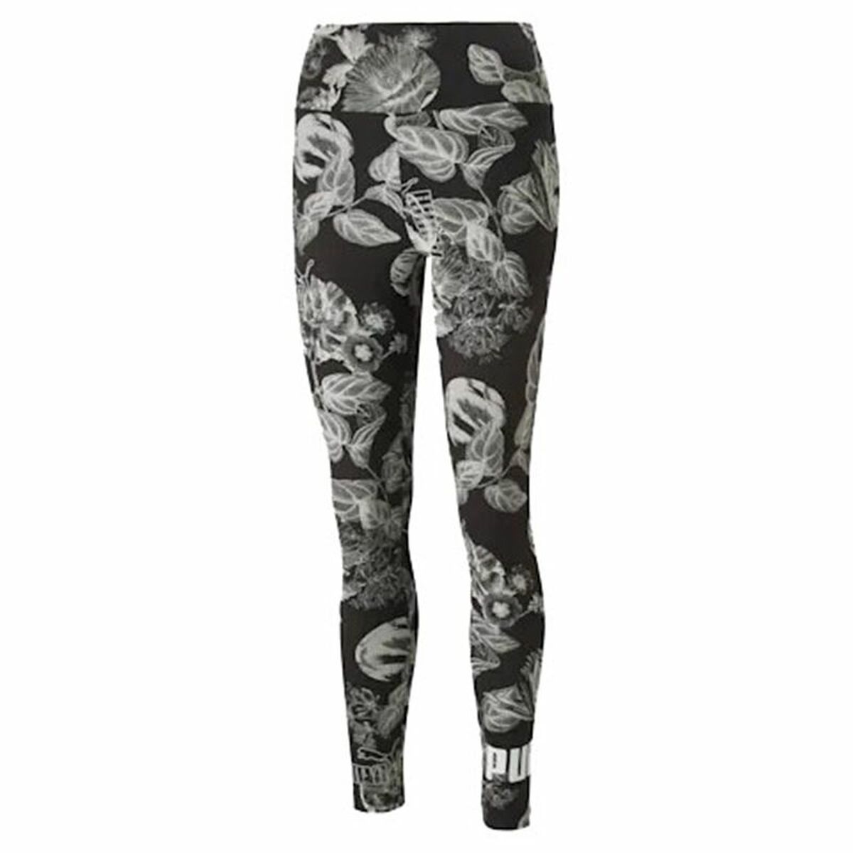 Sport leggings for Women Puma Frozen Flower Black/XS