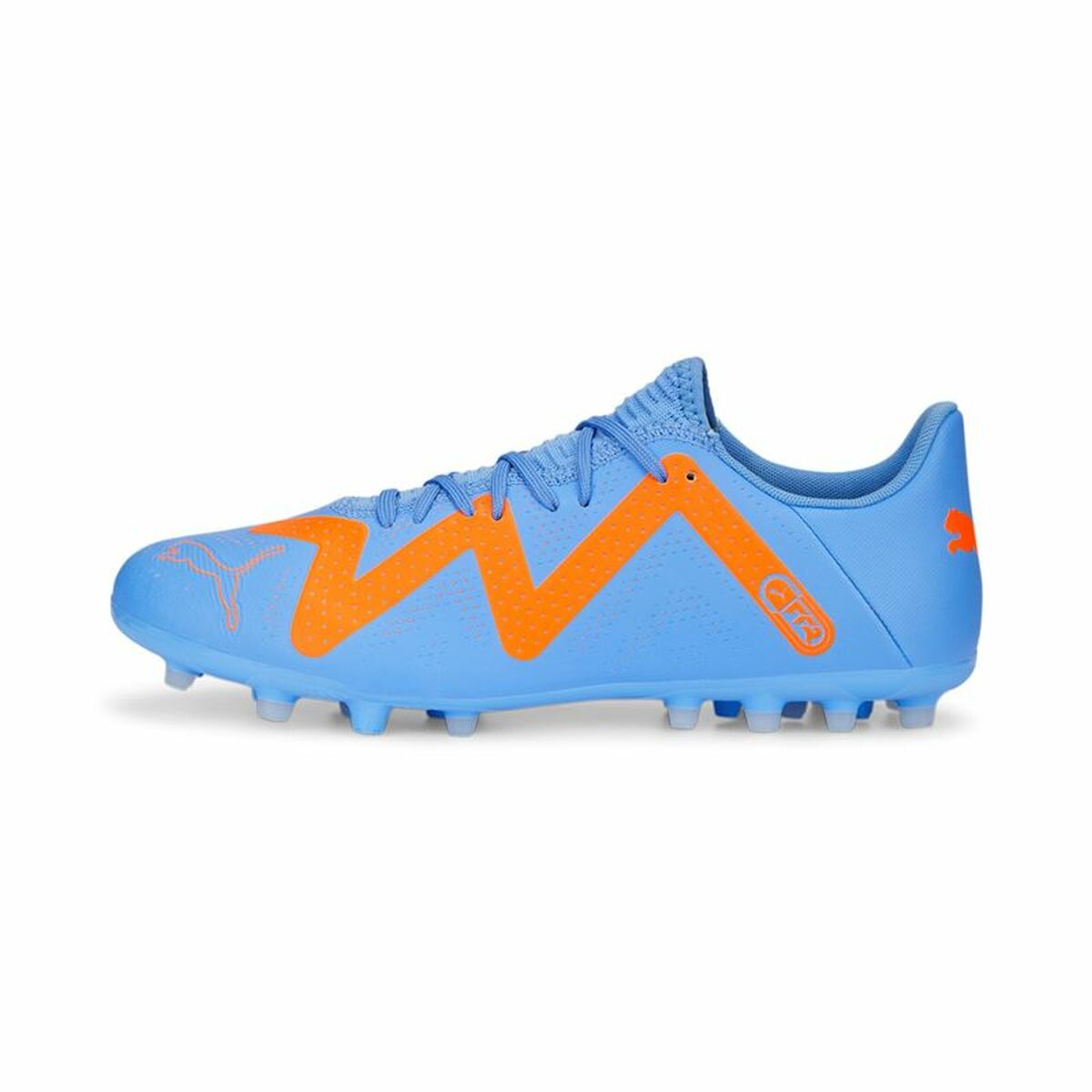 Adult's Football Boots Puma Future Play Mg Glimmer Blue Unisex/46