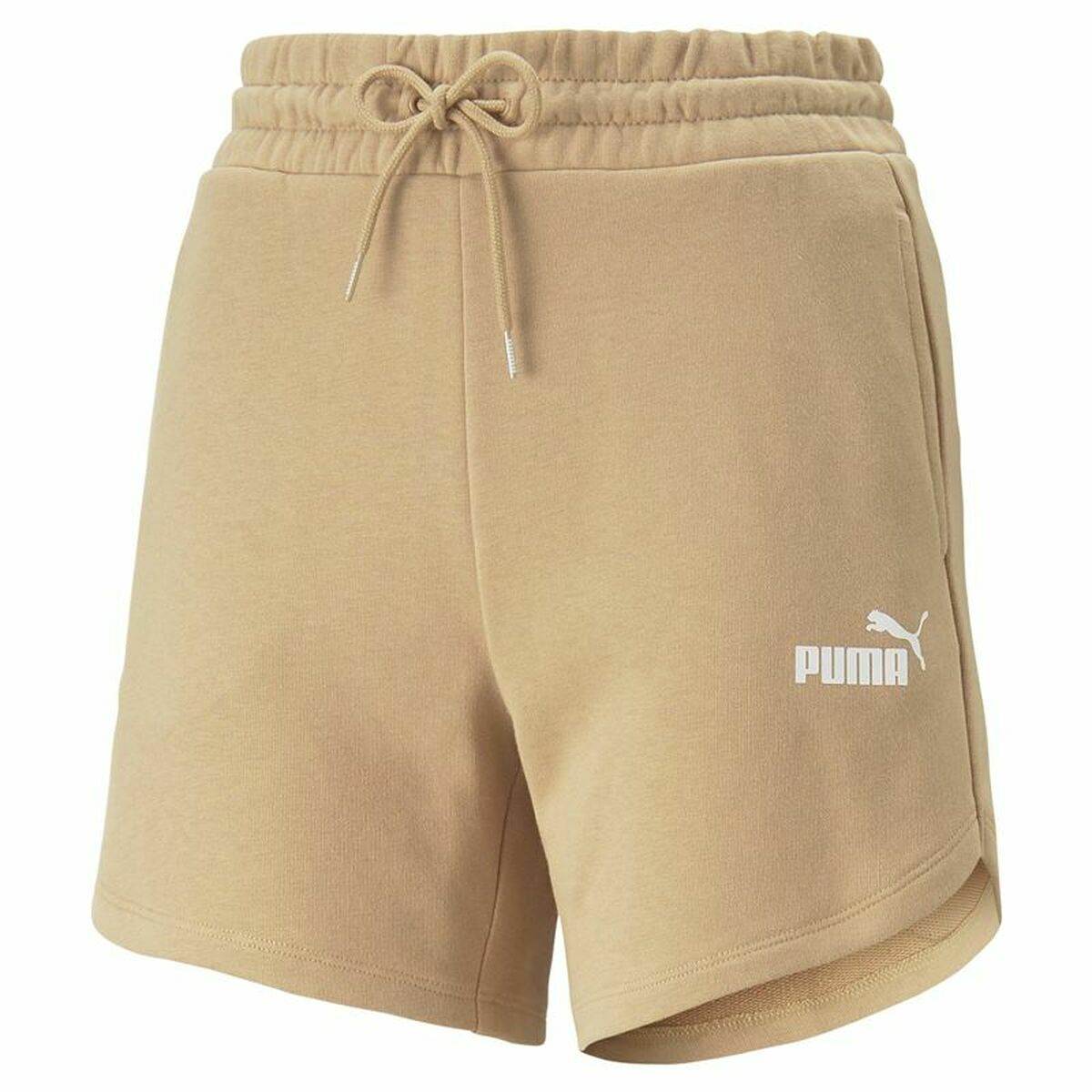 Sports Shorts for Women Puma Essentials 5" High Waist Beige/M