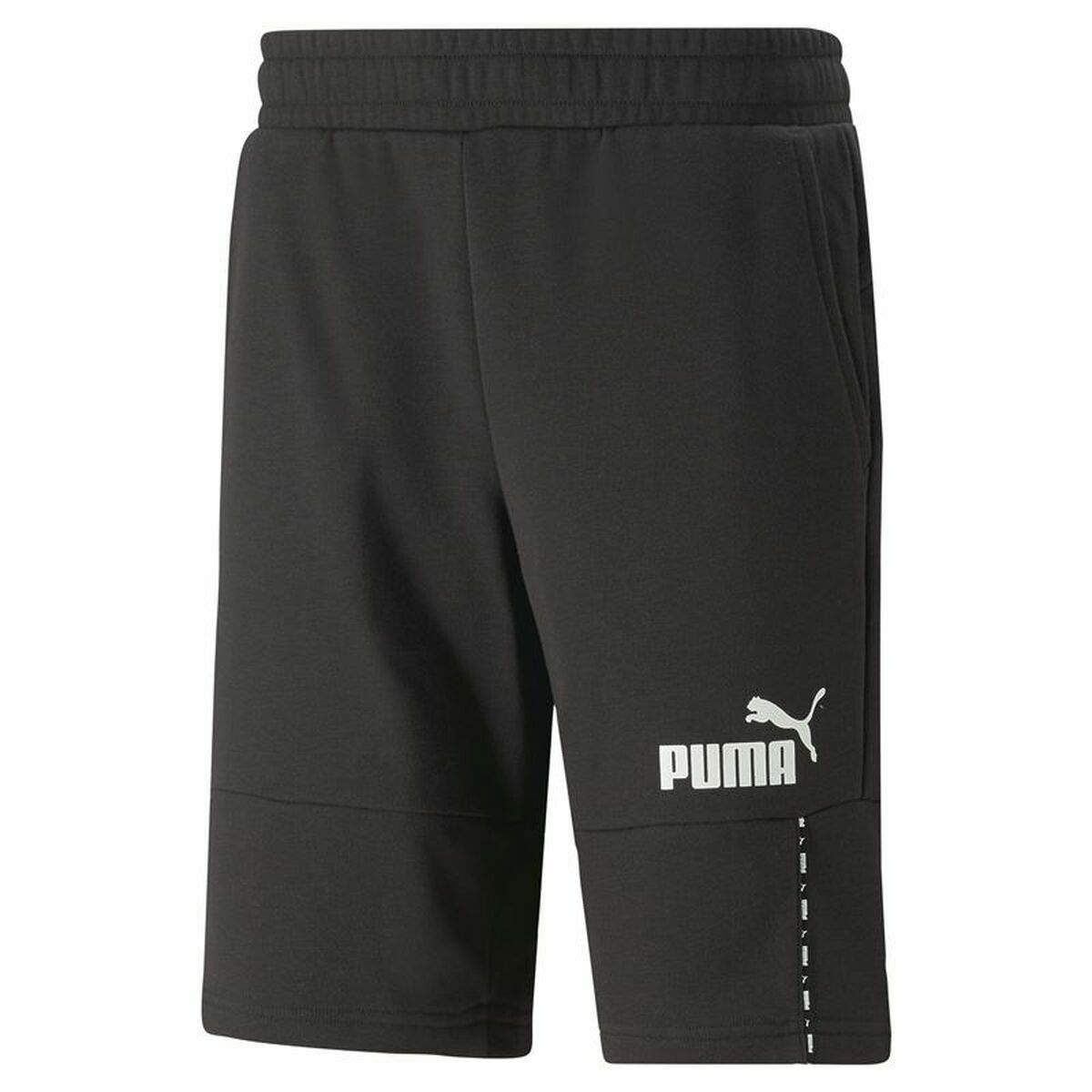 Sports Shorts Puma  Essentials Block Tape Black/S