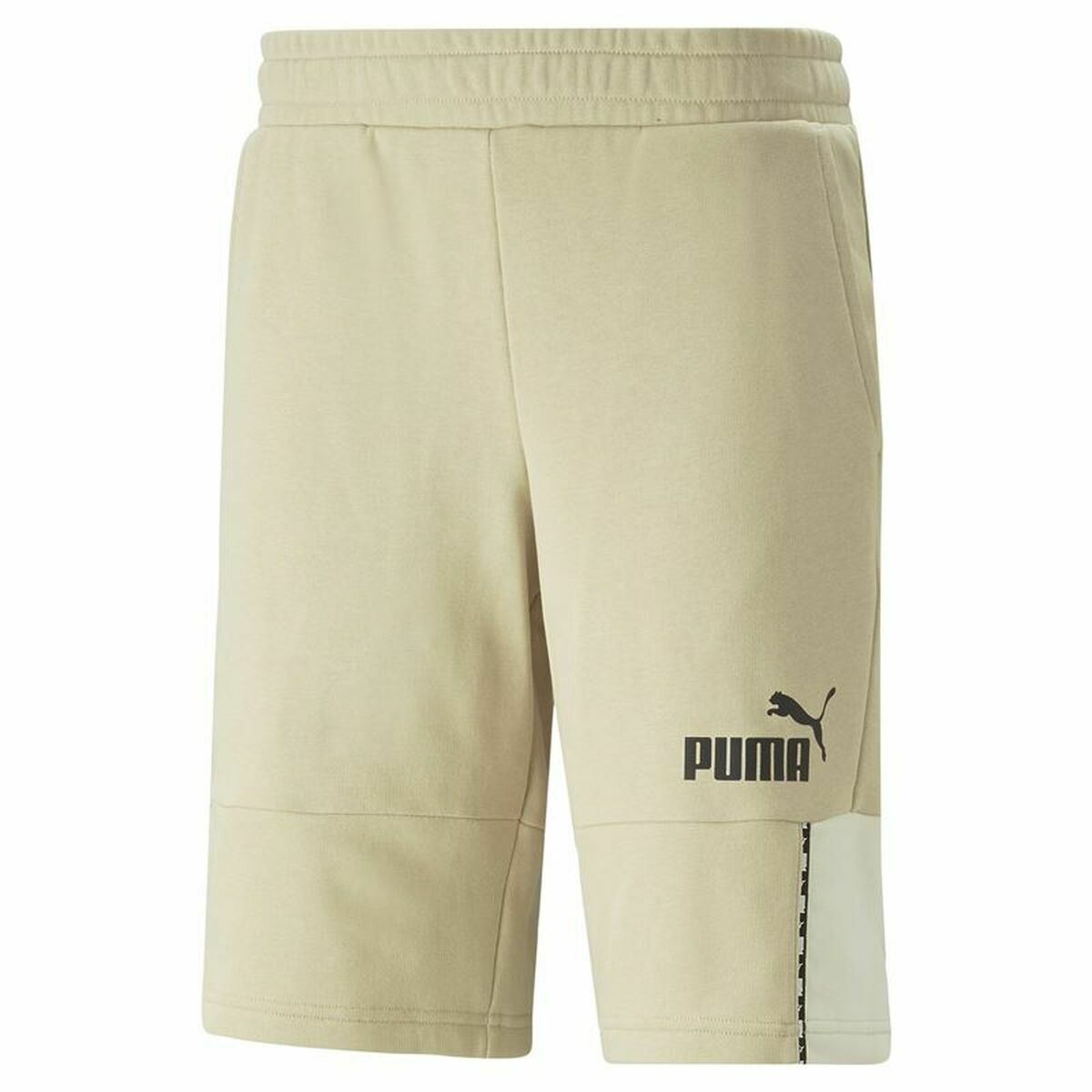Sports Shorts Puma  Essentials Block Tape Grey White/L