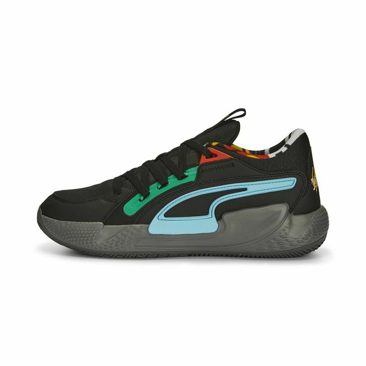 Basketball Shoes for Adults Puma Court Rider Chaos Black/46