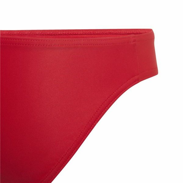 Bikini Bottoms For Girls Adidas Big Bars Red/5-6 Years - Image 5