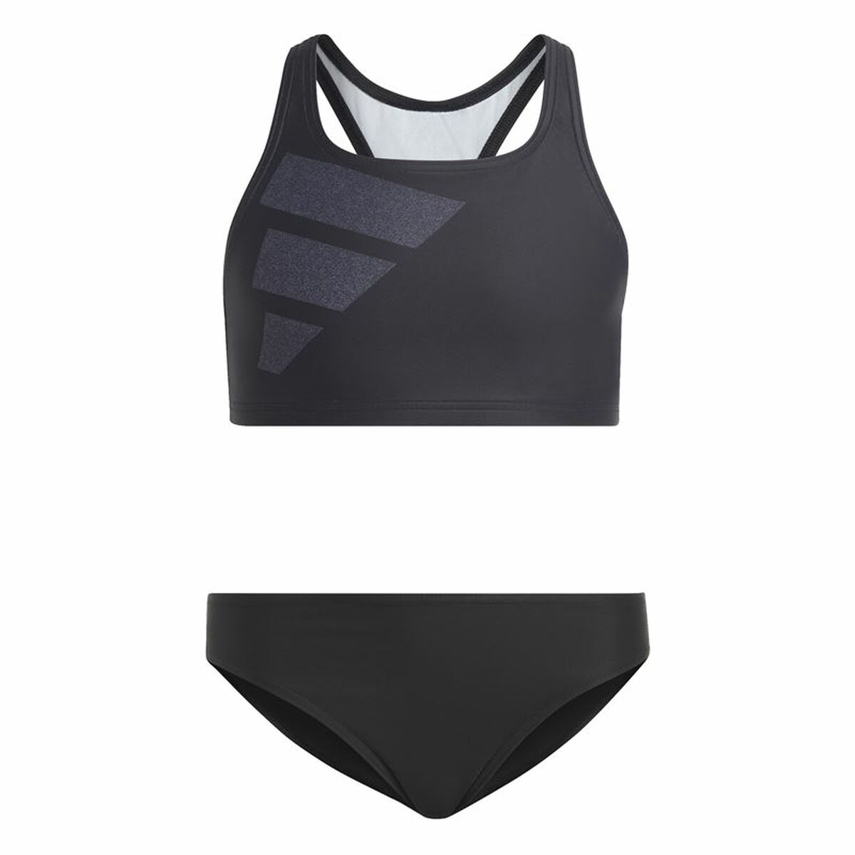 Bikini Bottoms For Girls Adidas Big Bars Black/5-6 Years