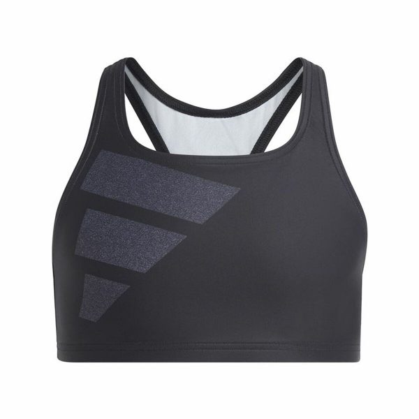 Bikini Bottoms For Girls Adidas Big Bars Black/5-6 Years - Image 3