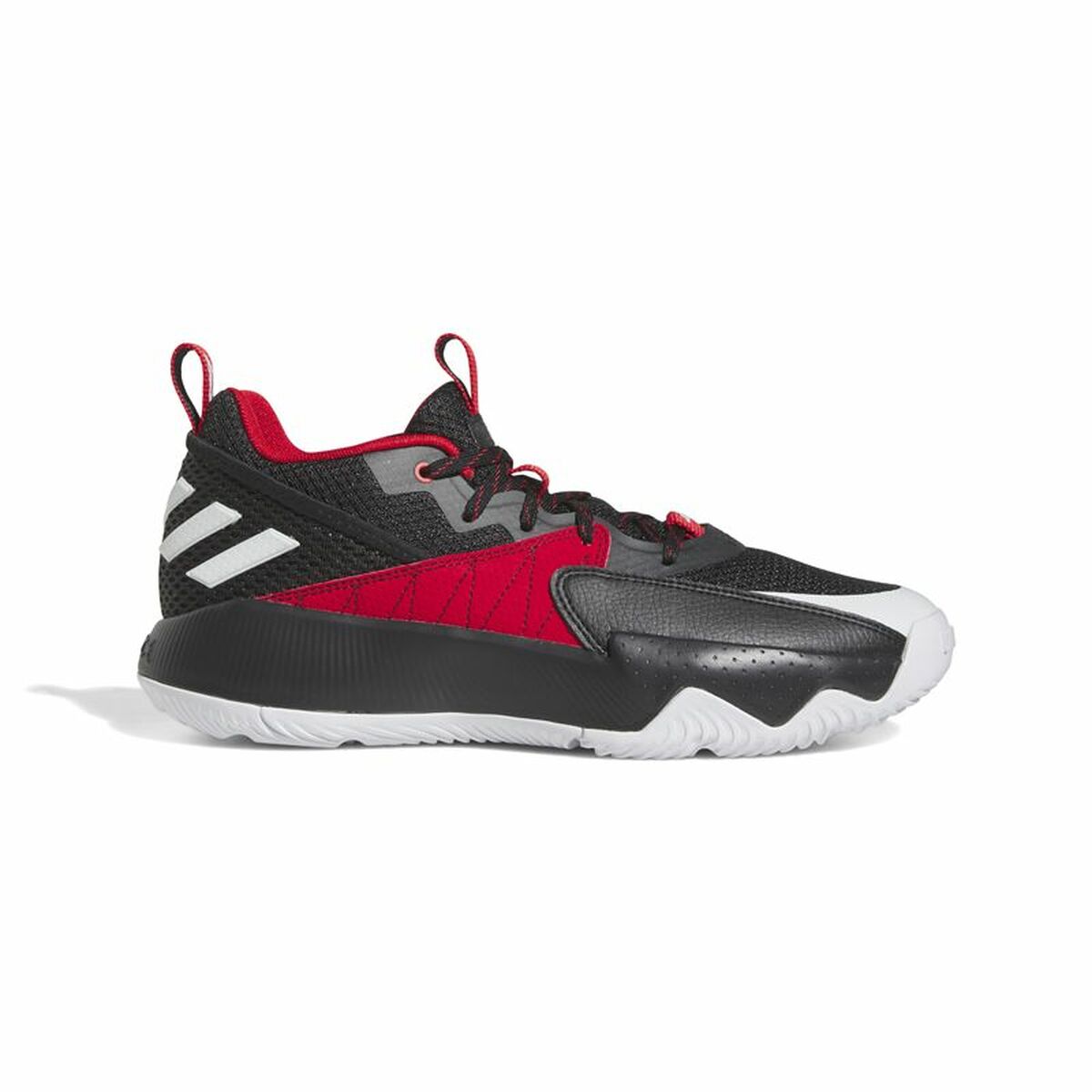 Basketball Shoes for Adults Adidas Dame Certified Black/46