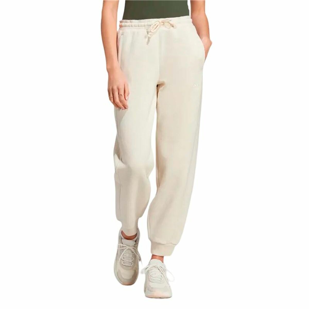 Adult Trousers Adidas All Szn Pt Mujer Beige Lady/L