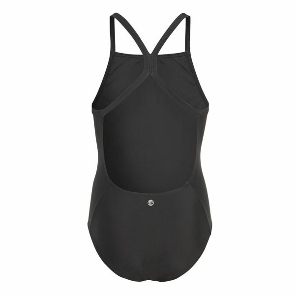 Swimsuit for Girls Adidas Big Logo Black/5-6 Years - Image 3