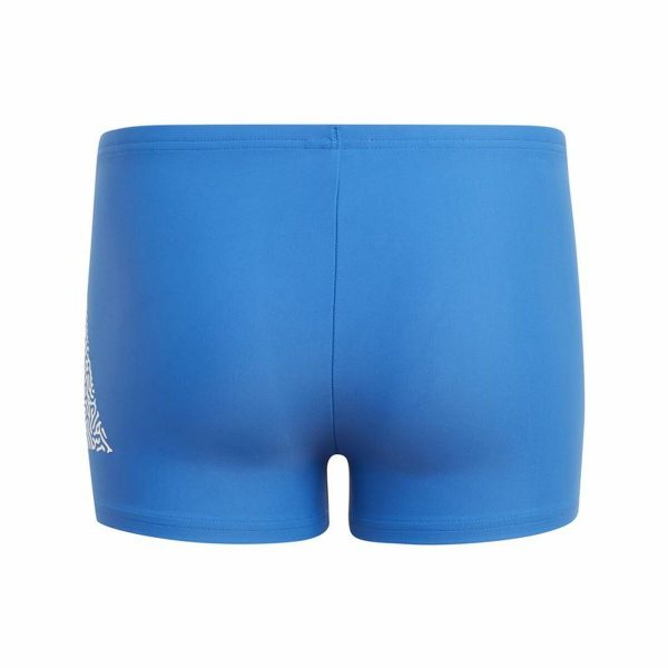 Children’s Bathing Costume Adidas 3 Bar Log Blue/5-6 Years - Image 3