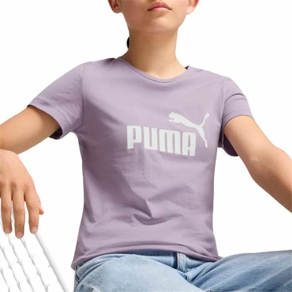 Child's Short Sleeve T-Shirt Puma/5-6 Years - Image 5