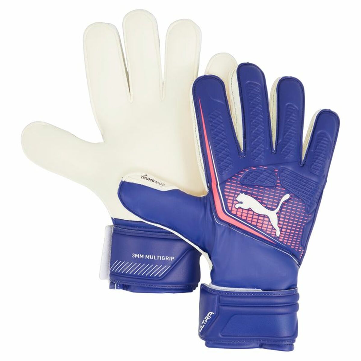 Goalkeeper Gloves Puma Ultra Match Protect Rc Blue Multicolour Adults/9.5