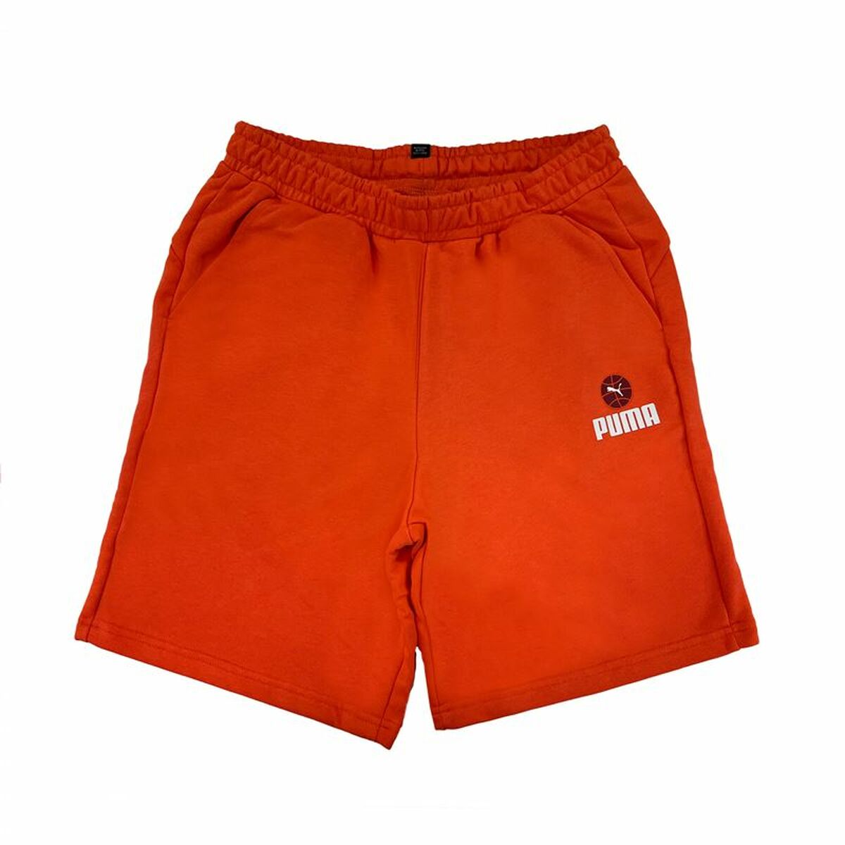 Children's Shorts Puma Blank Orange/7-8 Years