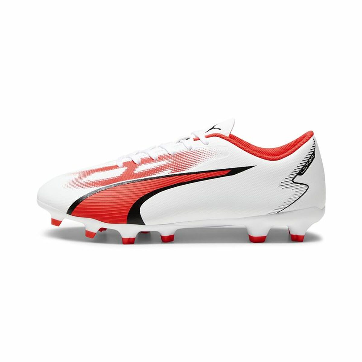 Adult's Football Boots Puma Ultra Play FG/AG White Red/46