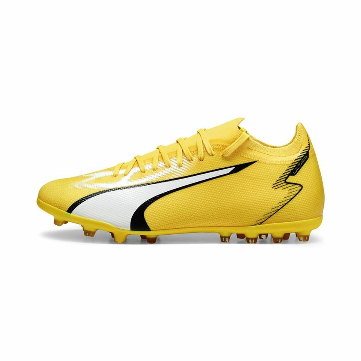 Adult's Football Boots Puma Ultra Match MG Yellow/46