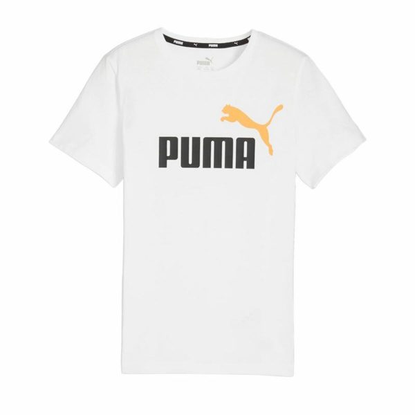 Child's Short Sleeve T-Shirt Puma Essentials+ 2 Col/5-6 Years - Image 2