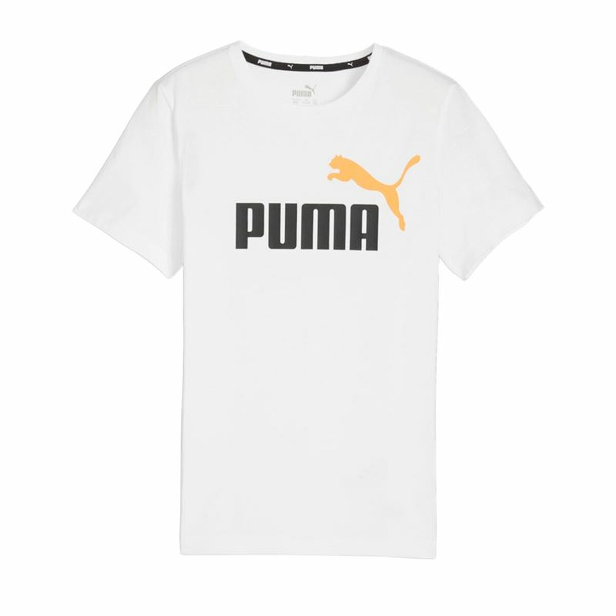 Child's Short Sleeve T-Shirt Puma Essentials+ 2 Col/5-6 Years