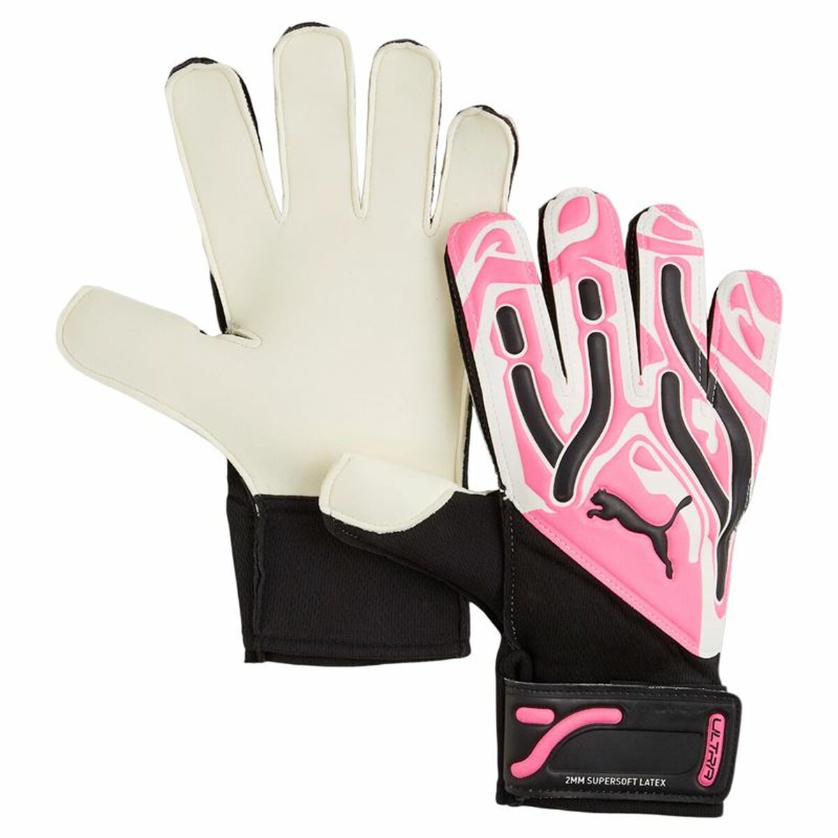Goalkeeper Gloves Puma Ultra Play C Poison Dark pink/9