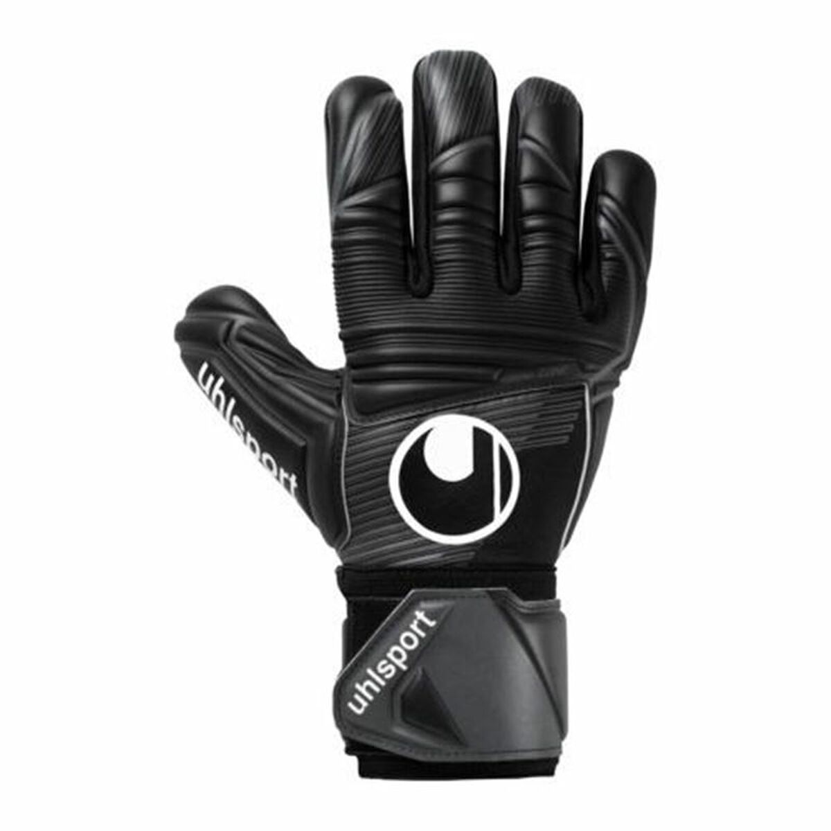Goalkeeper Gloves Uhlsport Comfort Black Adults/9.5