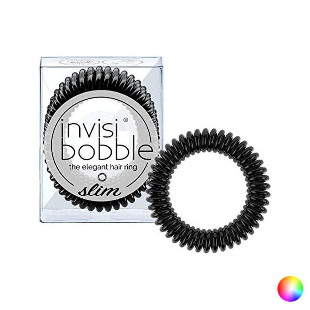 Rubber Hair Bands Slim Invisibobble (3 Pieces)/bronze me pretty