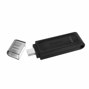 USB stick Kingston DT70/64GB usb c Black 64 GB