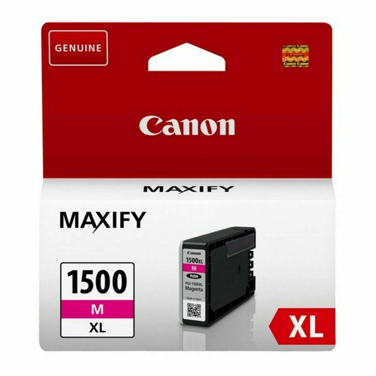 Original Ink Cartridge Canon 1500XL 12 ml-34,7 ml/Yellow