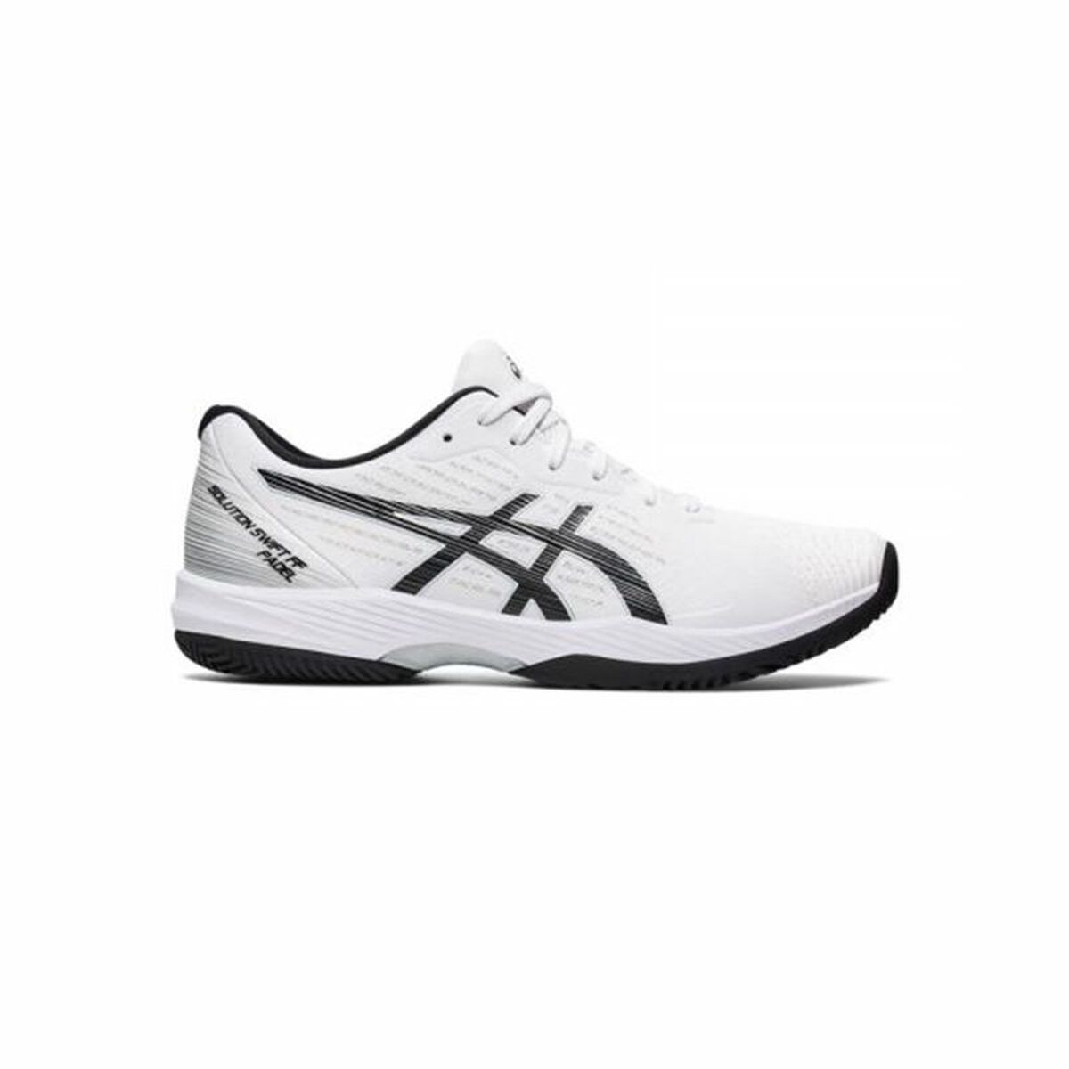 Adult's Padel Trainers Asics Solution Swift FF White Men/46.5