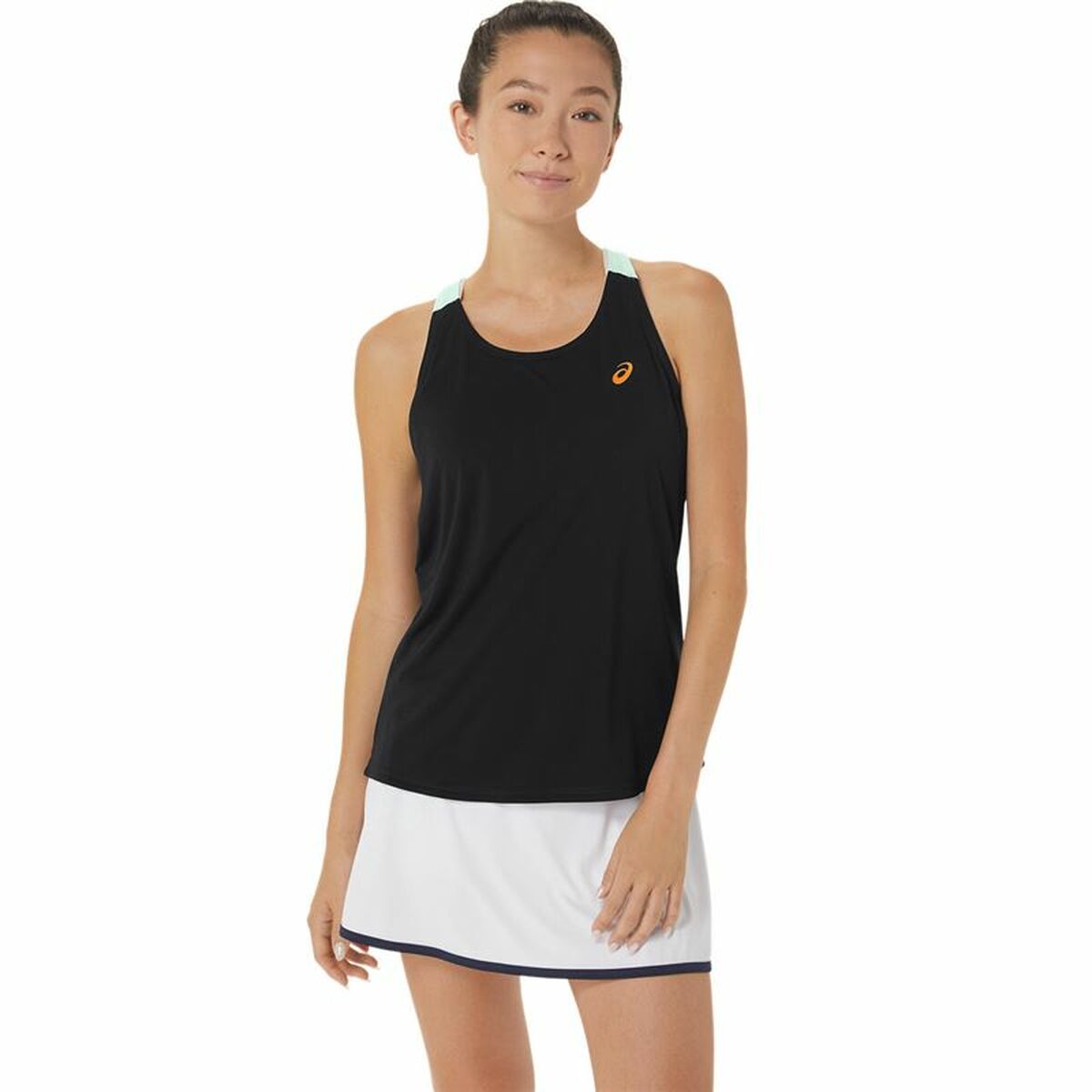 Tank Top Women Asics Court Black/XS