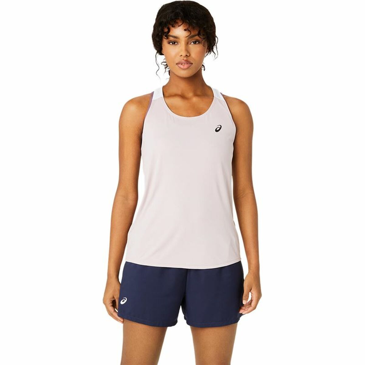 Tank Top Women Asics Court Tank Tennis Pink/XS