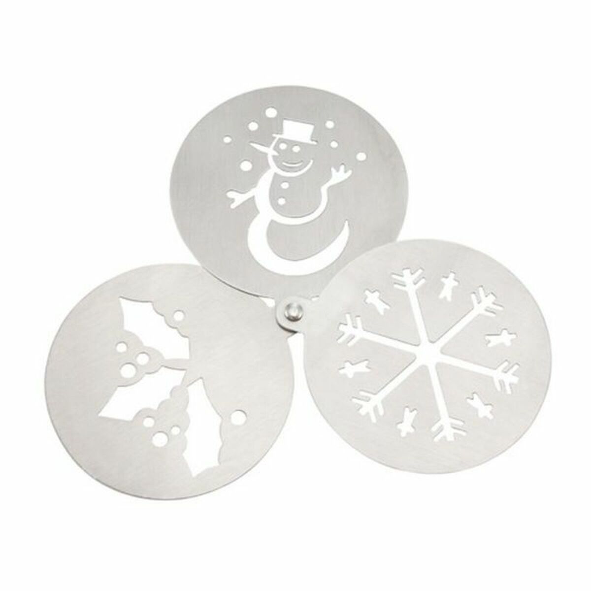 Christmas Template Set 144499 (3 pcs)/Metal