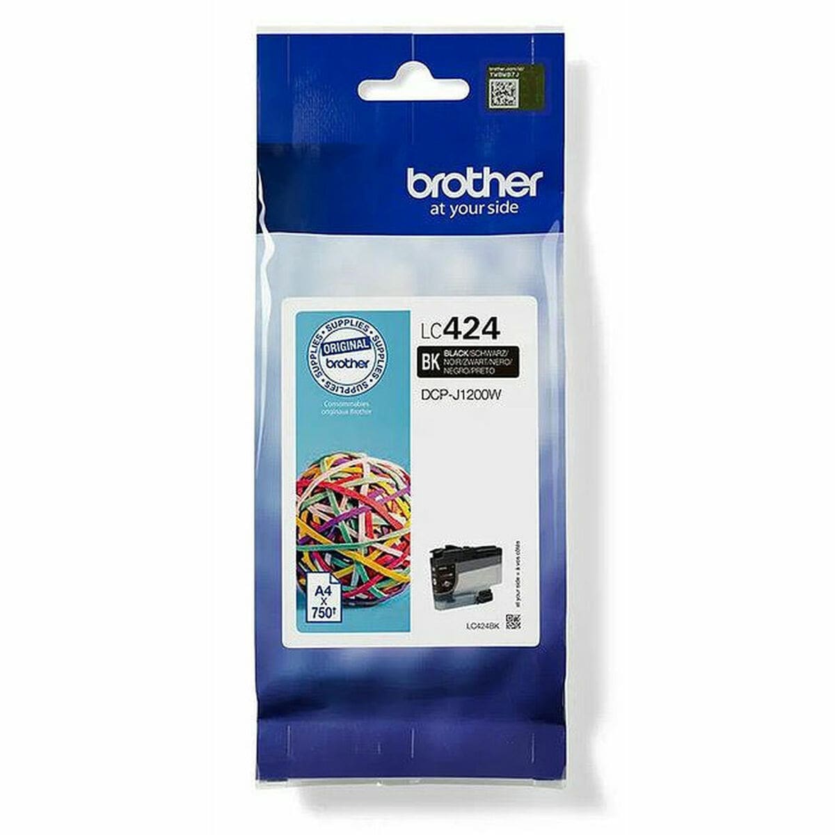 Original Ink Cartridge Brother LC424/Yellow