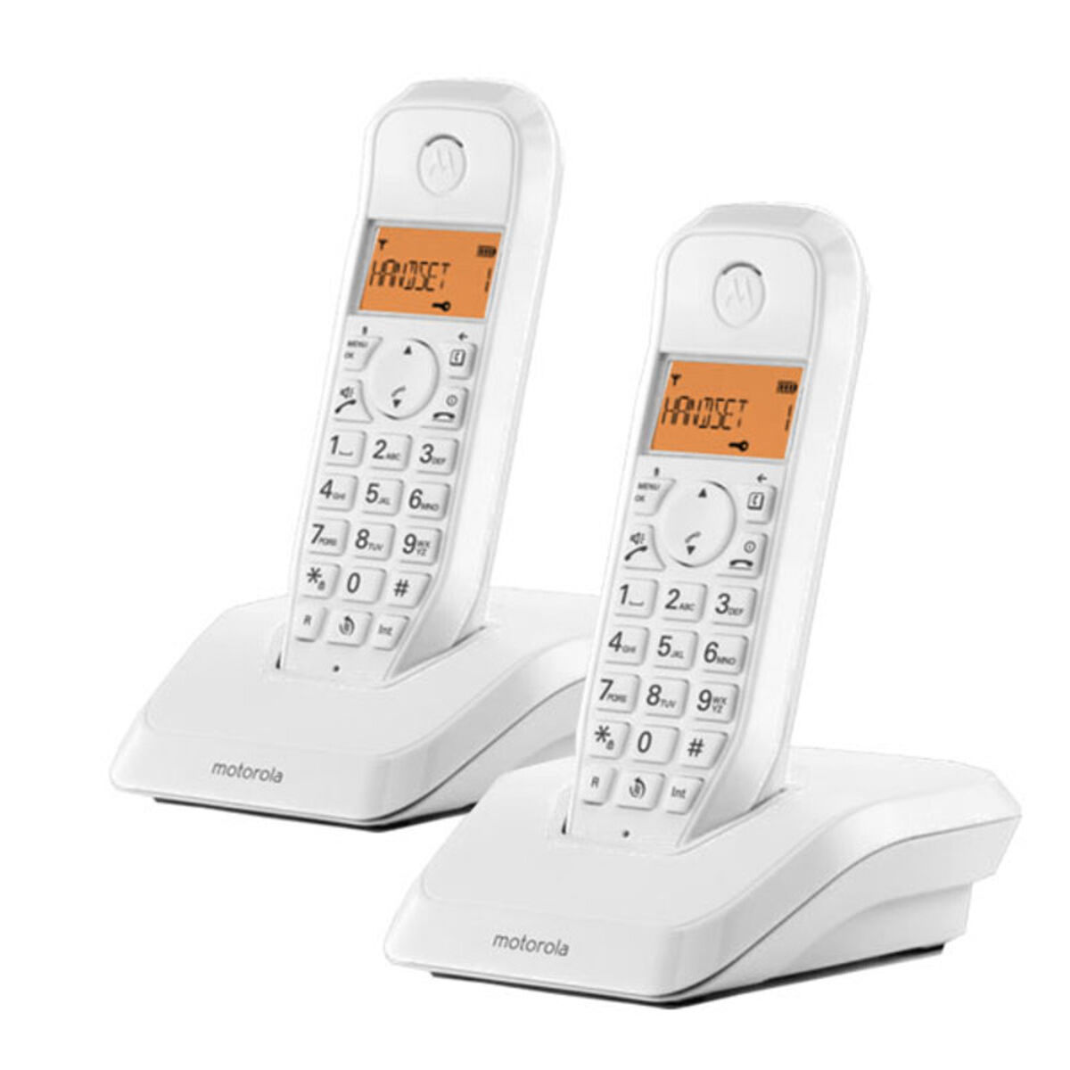 Wireless Phone Motorola S1202 (2 pcs)/White