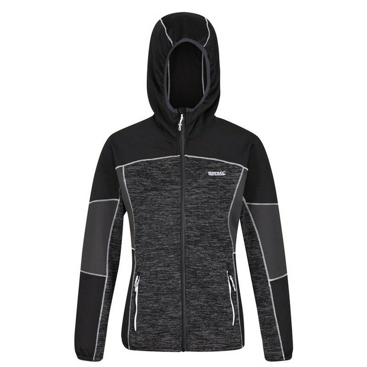 Women's Sports Jacket Regatta Walbury II Full Zip Black/18