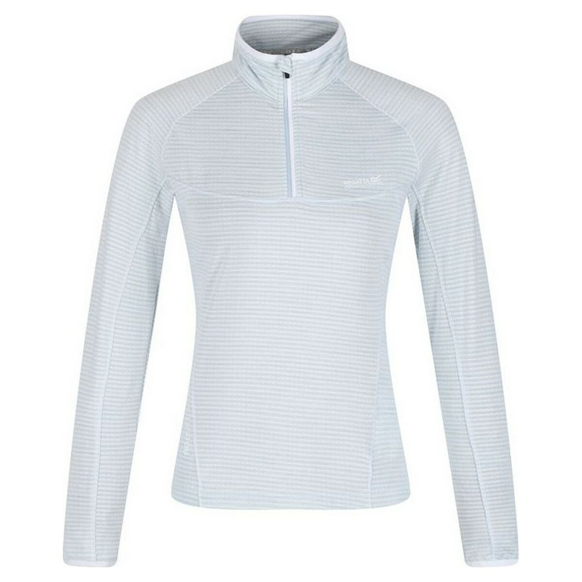 Women’s Short Sleeve T-Shirt Regatta Yonder Half-Zip White/18